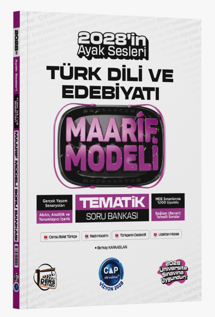 ÇAP ÜNİHAZ. MAARİF TEMATİK S.B. EDEBİYAT - 2026